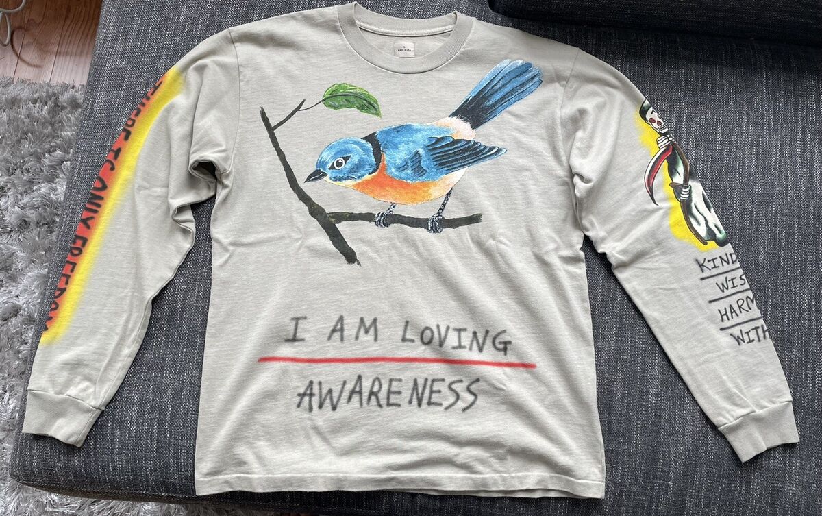 Yeezy Wes Lang Bird L/S Tee Size S | eBay Yeezy Wes Lang Bird L/S Tee Size S | eBay