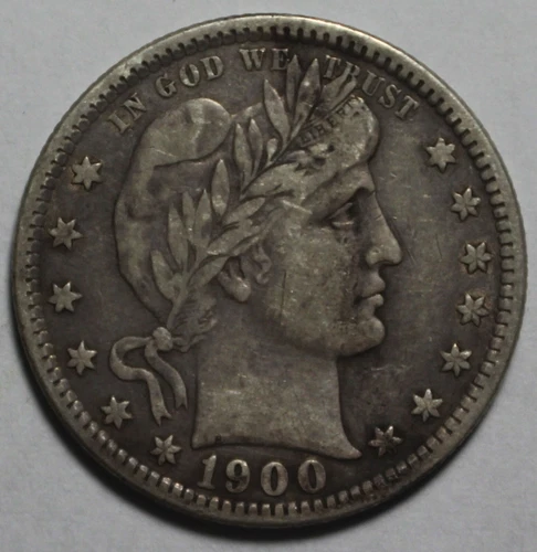 1900 Barber Quarter WR759