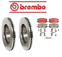 Toyota Highlander 06-5/07 Front Brake Rotors With Pads Brake Kit Brembo on sale Toyota Highlander 06-5/07 Front Brake Rotors With Pads Brake Kit Brembo on sale