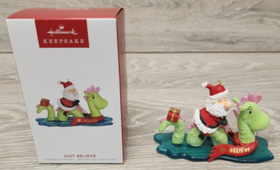 Hallmark Keepsake Christmas Ornament Just Believe Santa Loch Ness Monster 2023