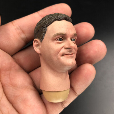 1/6 Scale Smile Expression Head Sculpt Model for 12'' Male Accessories Doll