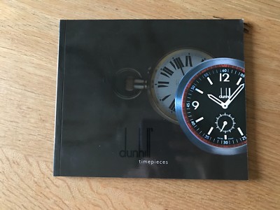 DUNHILL Uhrenkatalog - Englisch - Wie Neu - Uhren