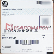 Brand new sealed Allen Bradley 2715P-T15CD Panelview 5510 Terminal