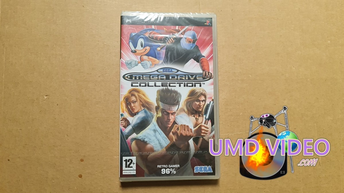 SEGA MEGADRIVE COLLECTION PSP Sony (1010) - Complet -PAL EUR 19,95 - FR