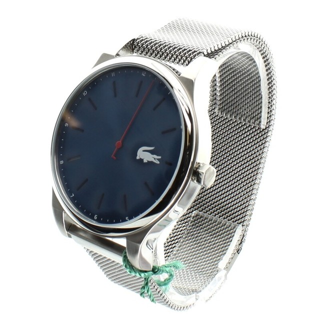lacoste silver watch