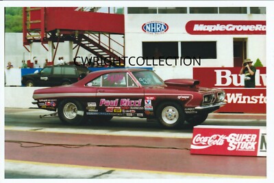Vintage NHRA Drag Racing-Paul Ricci's 1967 Barracuda-S/S Nationals-Maple Grove