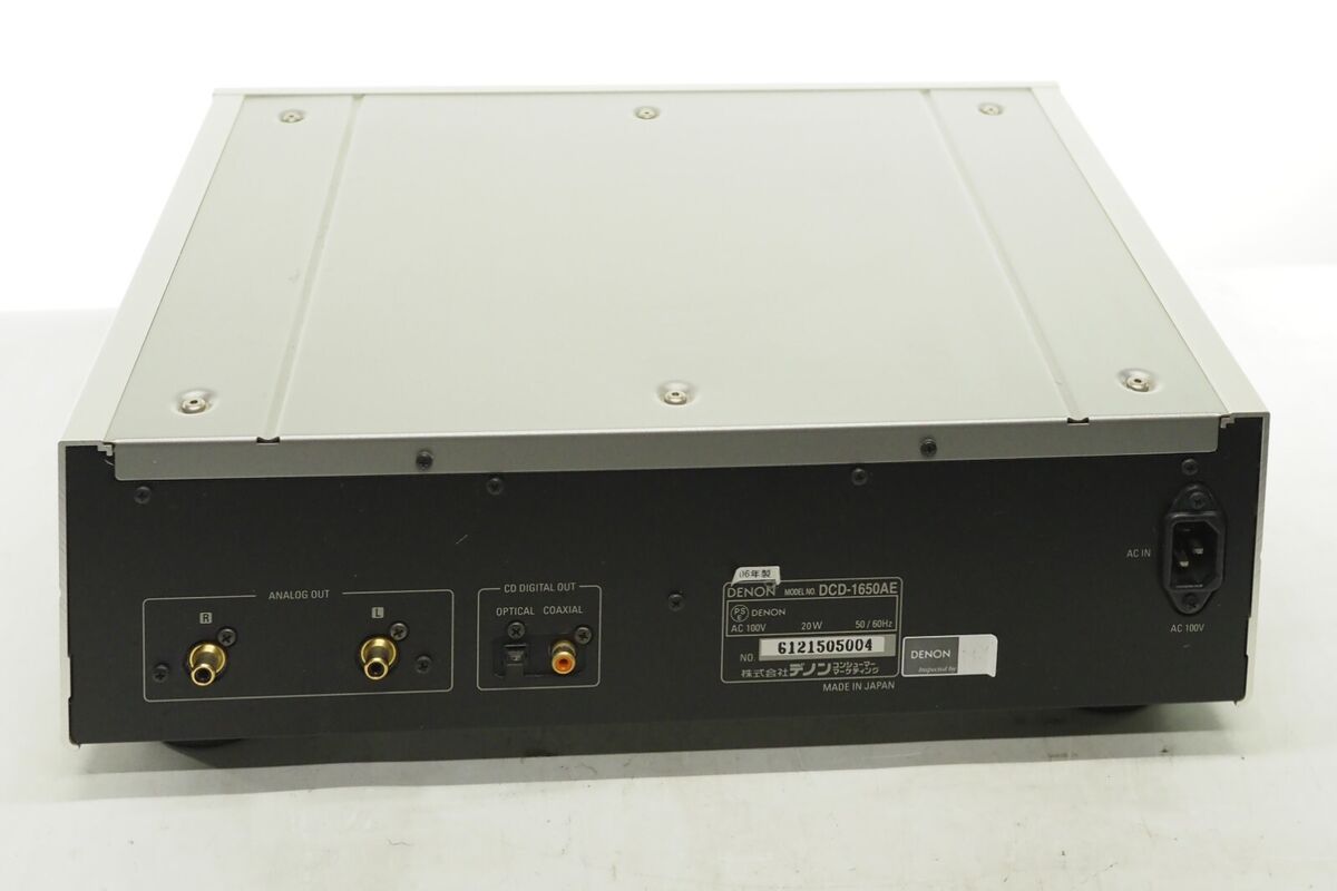 ◉DENON DCD-1650AE SACD player super audio CD player from ◉DENON DCD-1650AE SACD player super audio CD player from