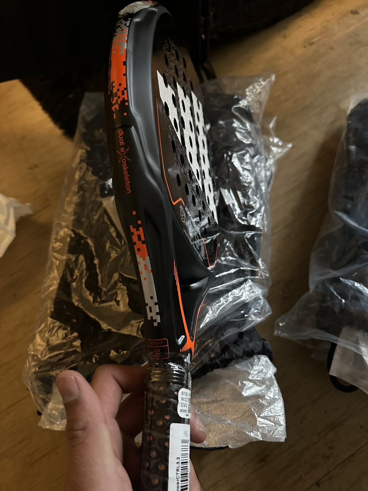 Adidas Padel Racket ADIPOWER CTRL 3.2 BLACK/ORANGE