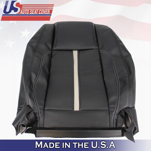 2011 2012 For Ford Mustang Gt Coupe 2 Top & 2 Bottom Leather Seat Covers Black - Picture 6 of 10
