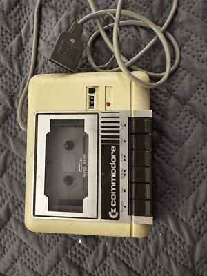 Commodore C2N Datasette Tape Drive RARE MODEL for C64 VIC-20 Vintage.