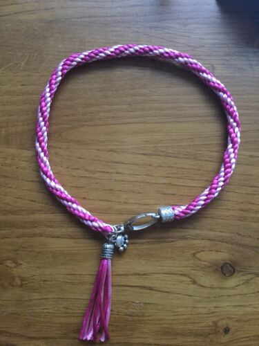 Greyhound/ Lurcher/ Whippet /ALL BREEDS Braided ID/Tag  House Collar - Picture 1 of 10