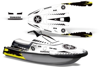 Jet Ski Graphics Stickers Decal For Yamaha Wave Runner III 3 91-96 Wrecked
