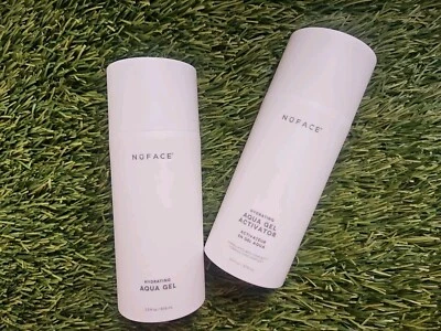 ~ NUFACE ~ 2x NUFACE ~ HYDRATING AQUA GEL ACTIVATOR ~ 3.3 OZ Ea -6.6 Oz Total! Exp 2026!