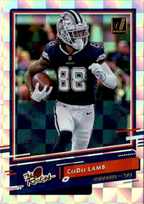 CeeDee Lamb 2020 Panini Donruss The Rookies Card #TR-CL