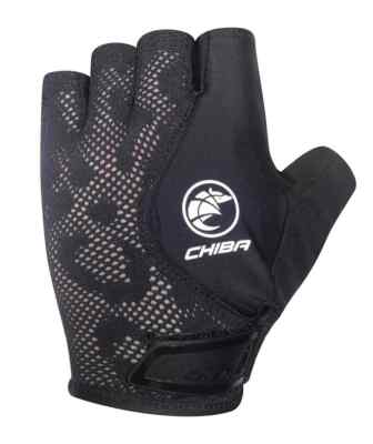 Chiba Lady Air Plus Fahrrad Handschuhe kurz schwarz 2024