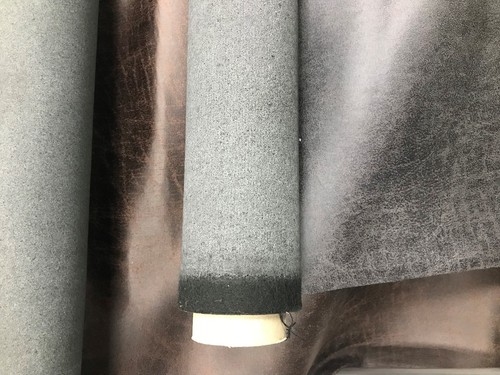 SOFT LEATHER LOOK FABRIC Faux Leather Designer Cloth Upholstery Clothing 137cm - Picture 7 of 12