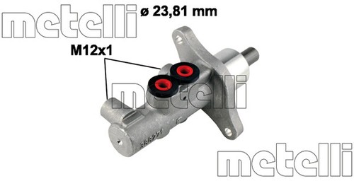METELLI 05-0776 BRAKE MASTER CYLINDER LHD EU FOR SKODA - Picture 1 of 3