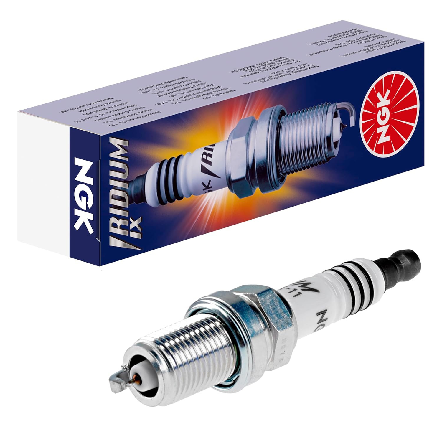 NGK Iridium IX Motorcycle Spark Plug BKR7EIX