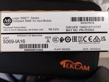 NEW Factory Seal Allen-Bradley 5069-IA16 Compact Logix 5000 Input Module Ser. A