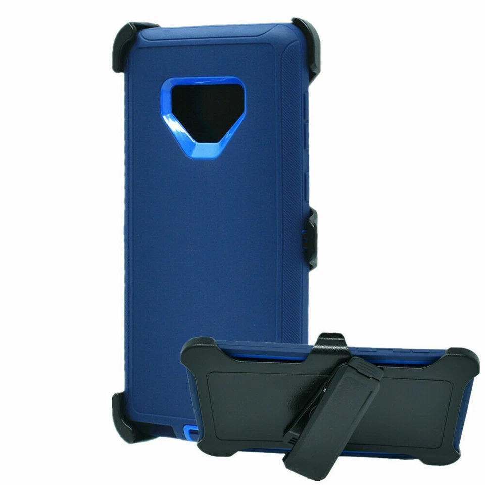 Для Samsung Galaxy Note 9 сверхпрочный ударопрочный чехол + зажим для ремня бесплатный кабель - Изображение 2 из 4