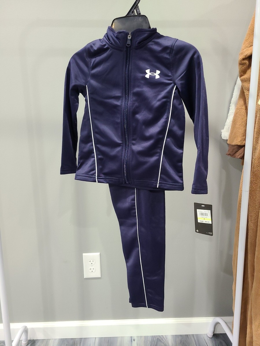 Under Armour Boys Track Suit - Jacket & Pants - 2 Piece Set - Size