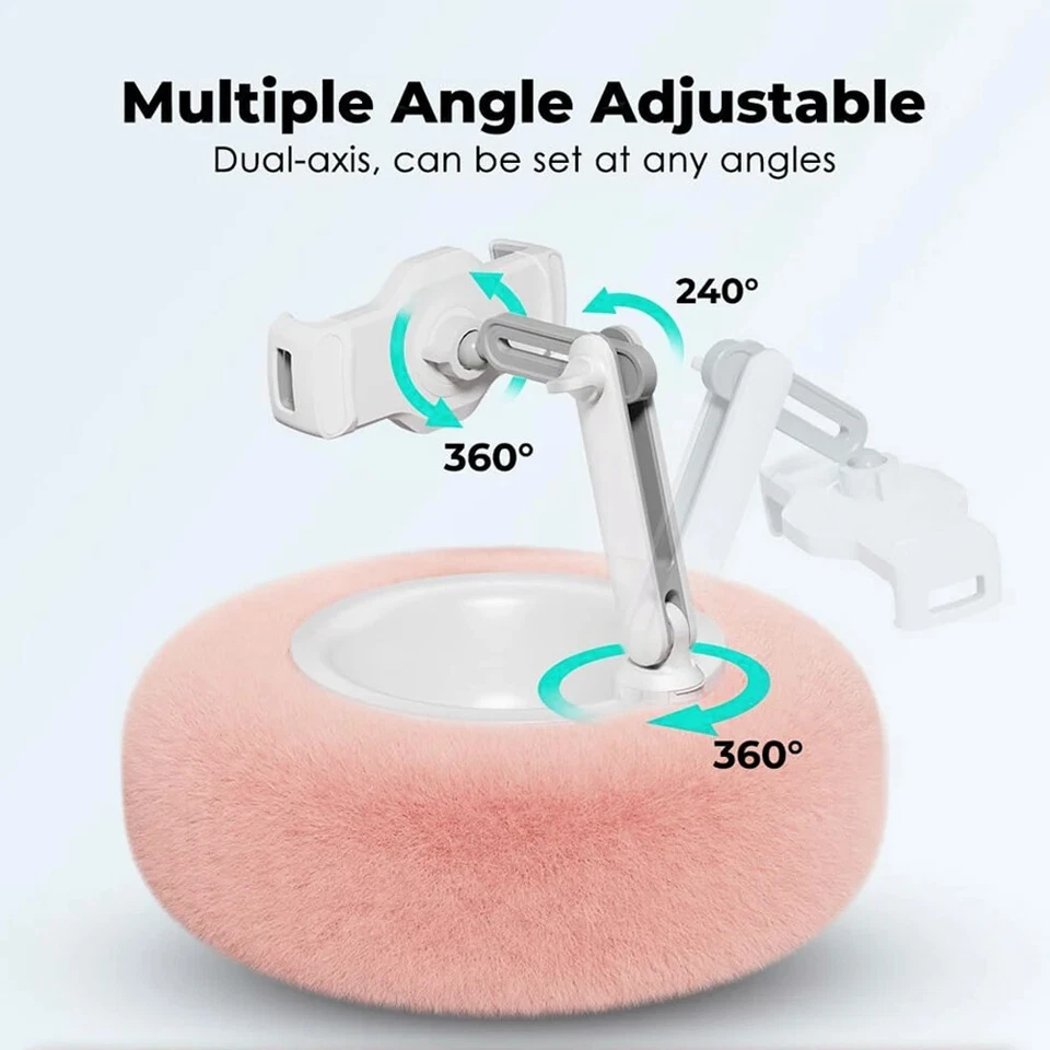 Phone Tablet Bracket Desktop Stand Adjustable Length Angle For Live Straming - Image 2 of 4