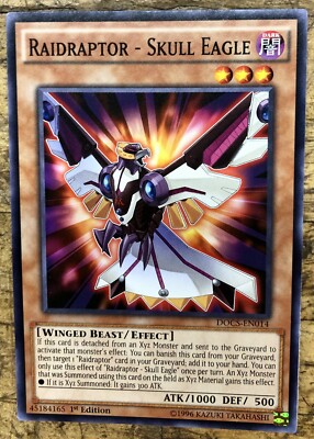 Raidraptor - Skull Eagle DOCS-EN014 Common Yu-Gi-Oh Card 1st Edition New |  eBay
