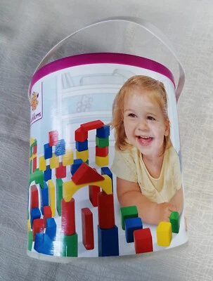 Eichhorn Bausteine Motorik Training für Kinder ab 1 Jahr Brücke Haus 100 Teile