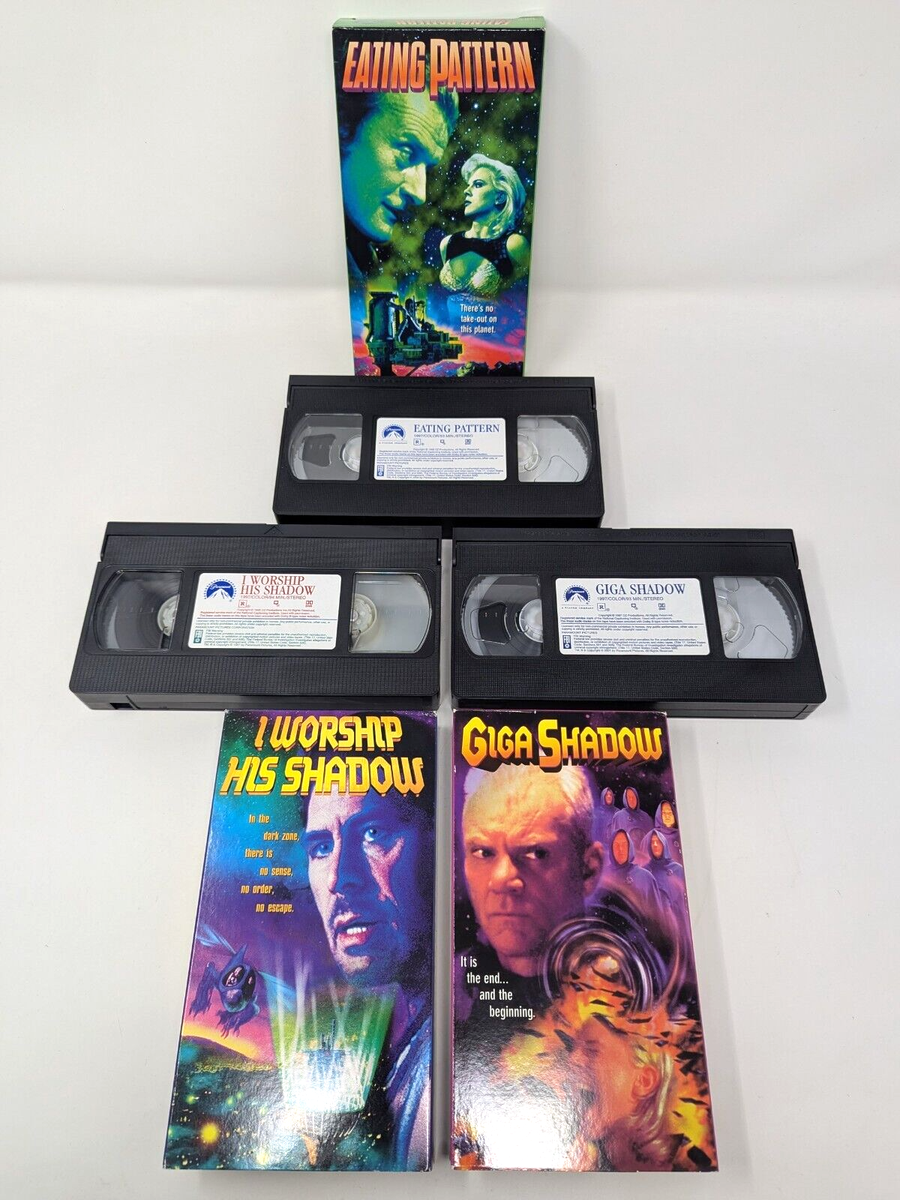 LEXX VHS Lot: Giga Shadow / Eating Pattern / I Worship His Shadow