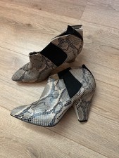 Boots santiags bottines python
