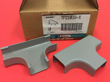 Lot of 10 - Panduit - P/N: TFC10IG-X - Tee Cover Fitting - NEW