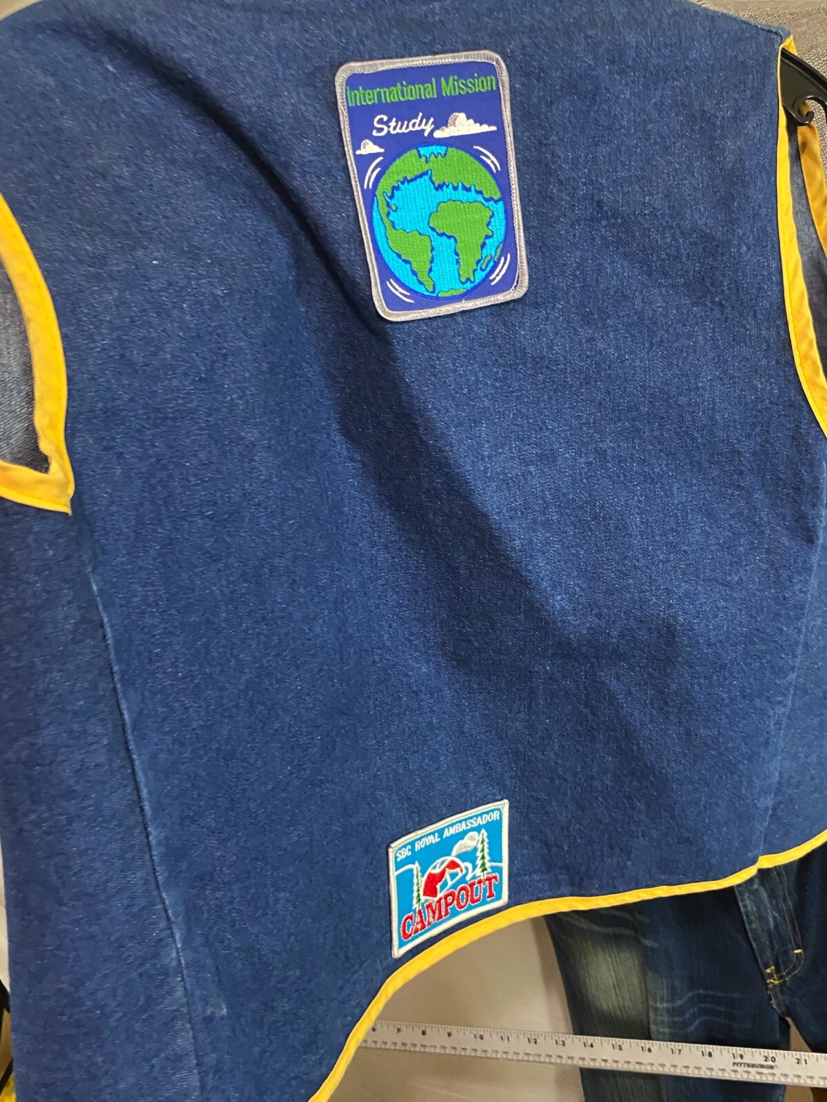 International Mission Study Patch Work Scout VEST… - image 14