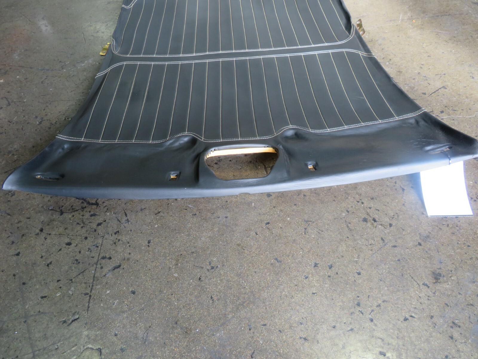 Maserati M128 Coupe, Headliner, Black, Leather, Used, Dmg, P/N 981210016