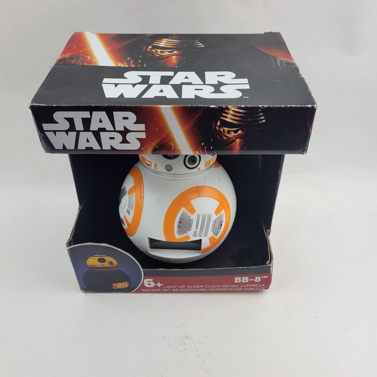 Star Wars Episode VII - The Force Awakens BB-8 Alarm Clock - NEW