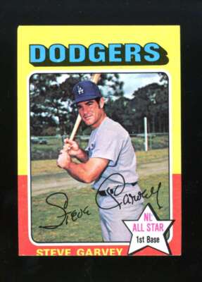 1975 Topps Steve Garvey EX MC #140 Los Angeles Dodgers JX1833