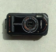Pentax Optio W90 Black 12.1MP Waterproof Digital Camera 5X Wide Angle Zoom