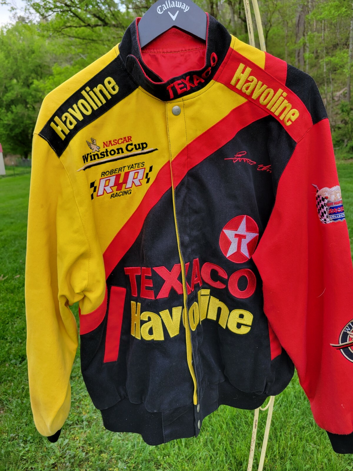 Texaco Havoline Racing Jacket Mens Size 