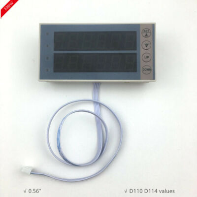 New PLC Programmable   Controller with Double 0.56'' Digital Tubes Display #A6-9