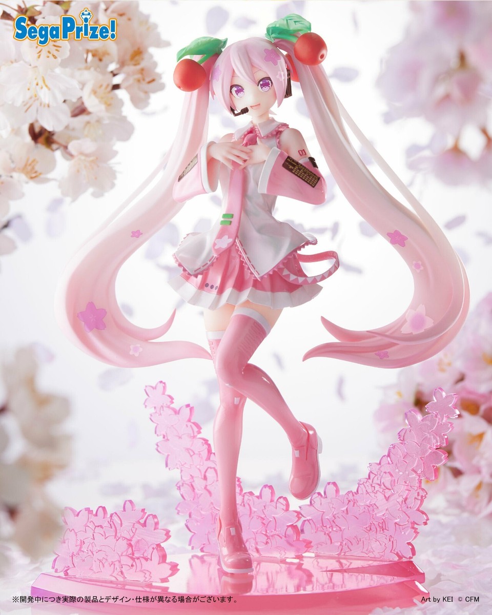 Sega Prize Hatsune Miku Series Luminasta Figure Sakura Miku