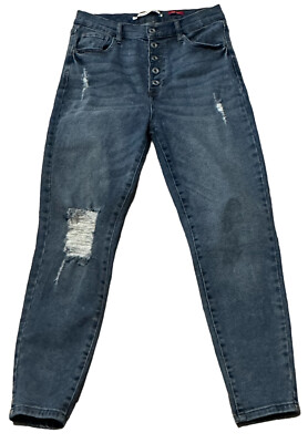 Celebrity Pink Woman s The Deb Jeans Denim Size11 Button Fly Straight Jeans New