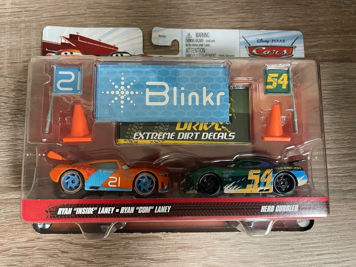 DISNEY PIXAR CARS 2024 Blinkr & Faux Wheel Drive Laney/Curbler 2