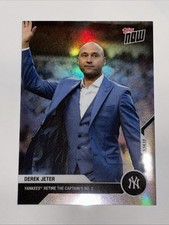 2020-21 Topps Now Chrome Derek Jeter Career Retrospective Cards Checklist 7