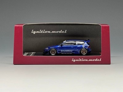 Ignition Model 1/64 Pandem Civic EG6 Blue Metallic Japan Limited 1412