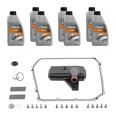 FILTERSATZ ÖLWECHSEL AUTOMATIKGETRIEBE 7-GANG DL501 0B5 für AUDI S-TRONIC VAICO
