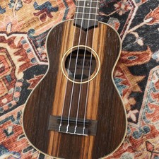 KALA KA-EBY-S Striped Ebony Soprano Ukulele Outlet special price 
