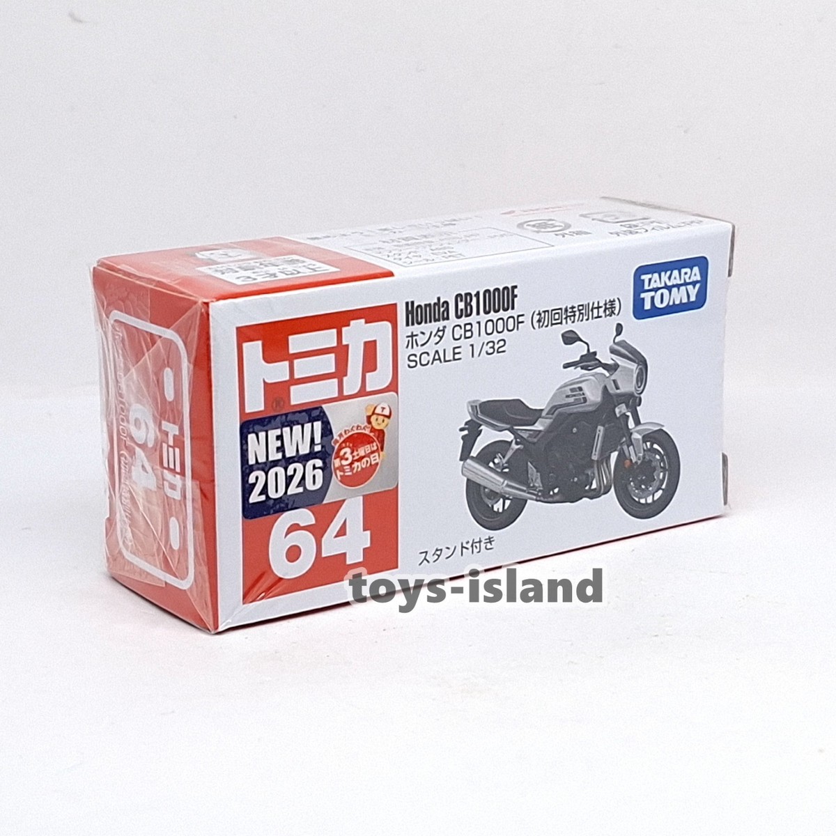 TOMICA 64 Honda CB1000F 1/32 TOMY Motorcycle Bike 2026 MARCH NEW