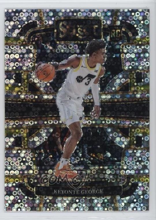2023-24 Panini Select Concourse Disco Prizm Keyonte George #75 17f8