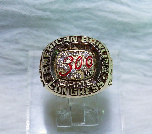14K gold American BOWLING Congress 300 Score, award Ring, Keepsake | eBay