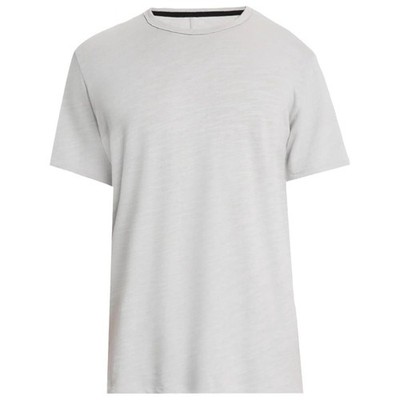 Rag & Bone Mens Harbor Grey Classic Flame Crew Neck Short Sleeve Pull On Tee New
