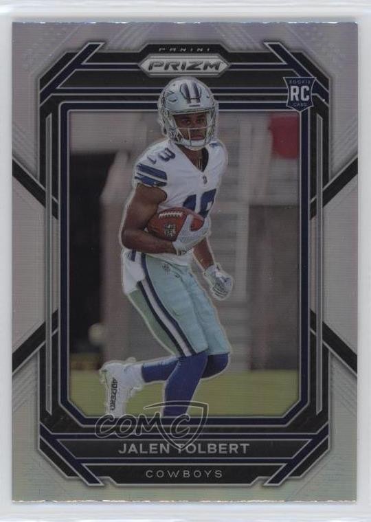 2022 Panini Prizm Rookies Silver Prizm Jalen Tolbert #333 Rookie RC 0we5